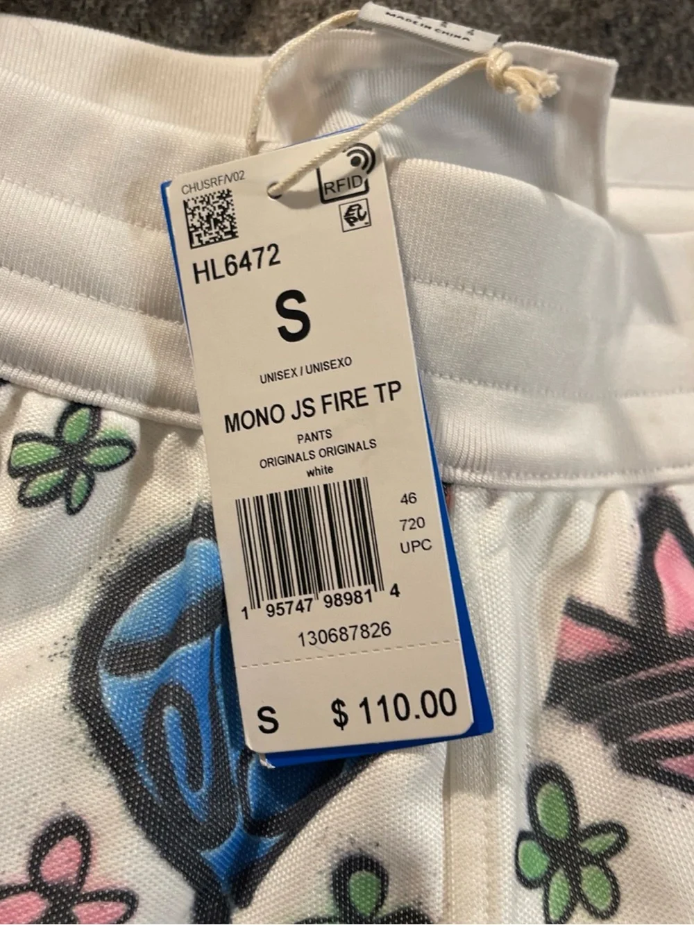 ADIDAS JEREMY SCOTT monogram track Suit SMALL